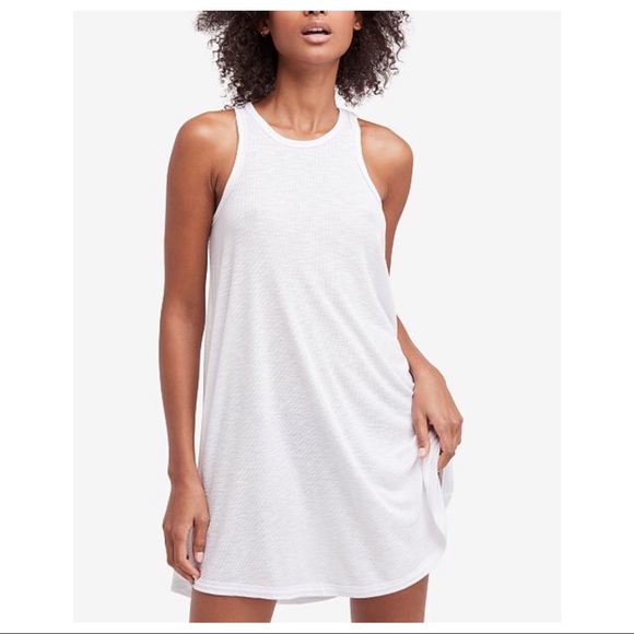 ribbed swing dress